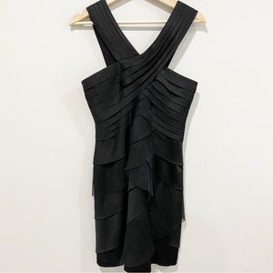 BCBGMaxAzria Black Cocktail Dress Size 2